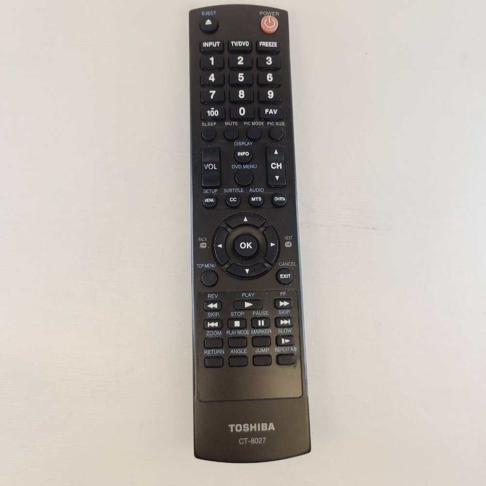 Original Remote Control Toshiba CT-8027
